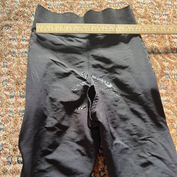 Design Veronique Style 753 Zippered Above Knee Girdle- Black XL - Picture 5 of 14